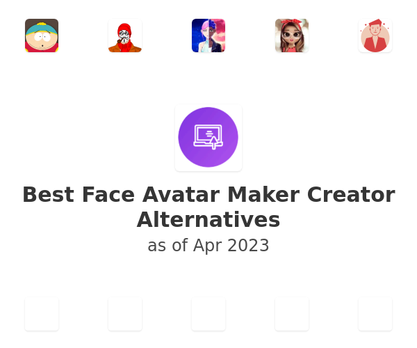 Best Face Avatar Maker Creator Alternatives