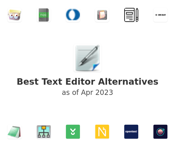 Best Text Editor Alternatives