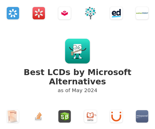 Best LCDs by Microsoft Alternatives