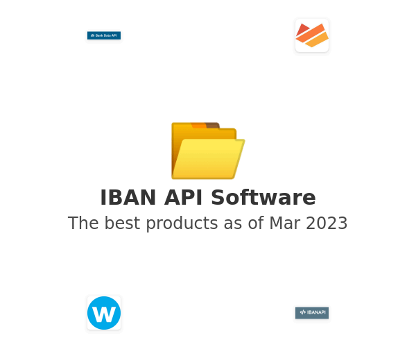 The best IBAN API products