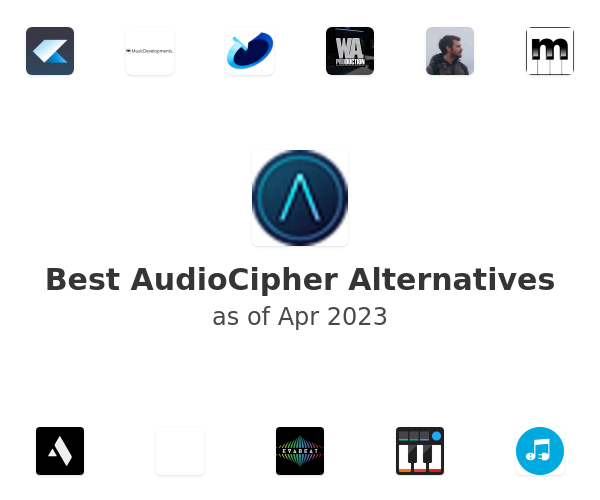 Best AudioCipher Alternatives