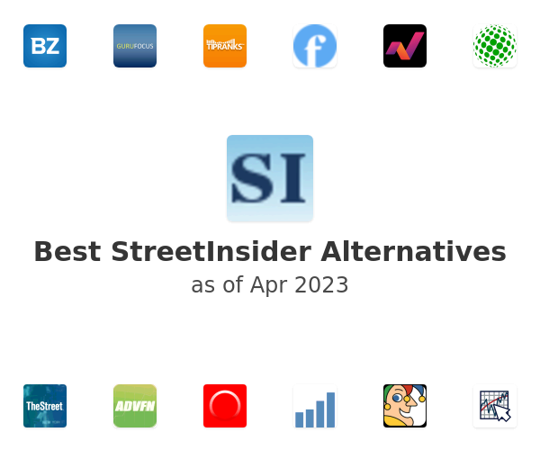Best StreetInsider Alternatives