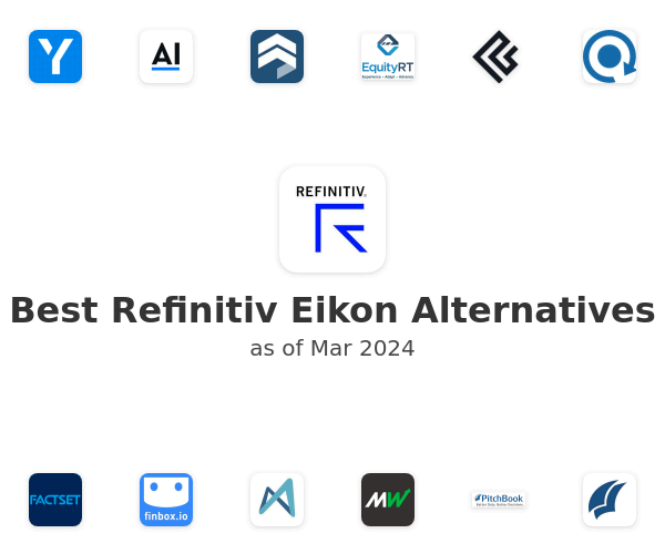 Best Refinitiv Eikon Alternatives