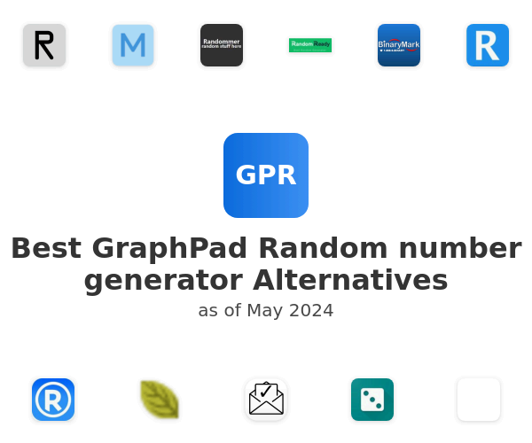 Best GraphPad Random number generator Alternatives
