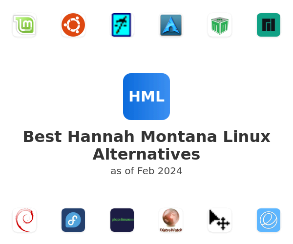 Best Hannah Montana Linux Alternatives