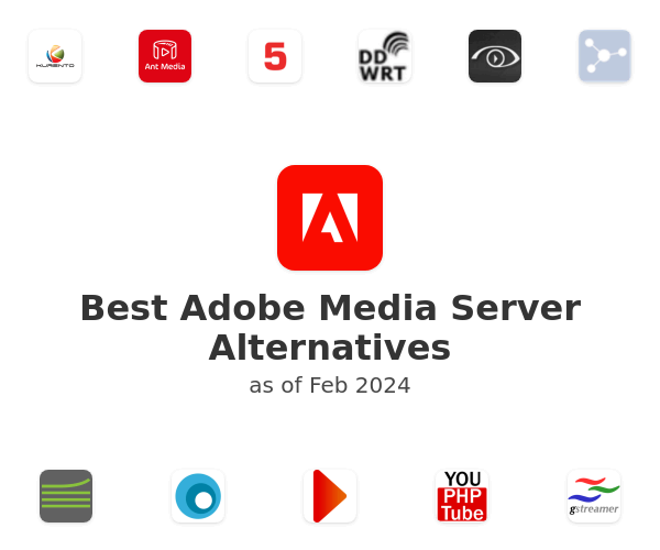 Best Adobe Media Server Alternatives