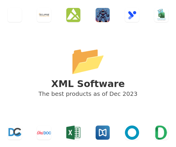 The best XML products