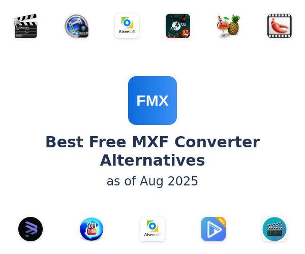 Best Free MXF Converter Alternatives