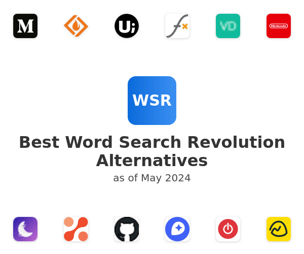 Best Word Search Revolution Alternatives