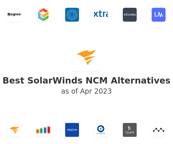 Best SolarWinds NCM Alternatives