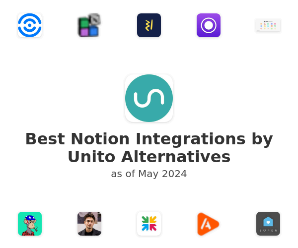 Best Notion Integrations by Unito Alternatives