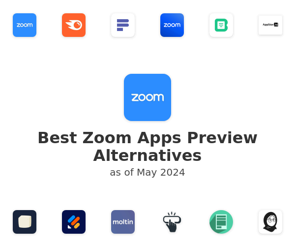 Best Zoom Apps Preview Alternatives