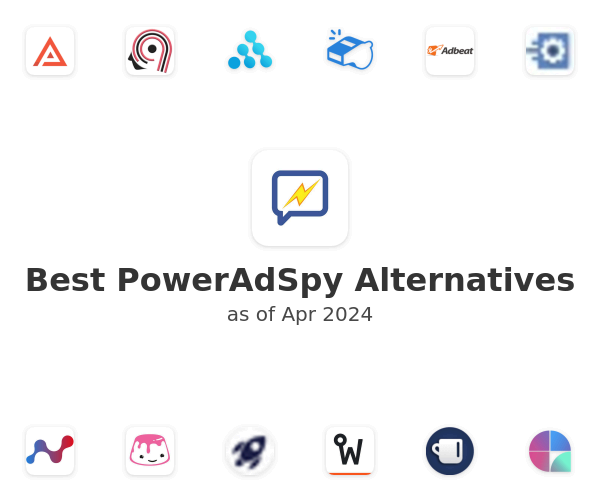 Best PowerAdSpy Alternatives