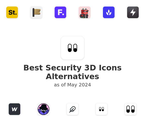 Best Security 3D Icons Alternatives