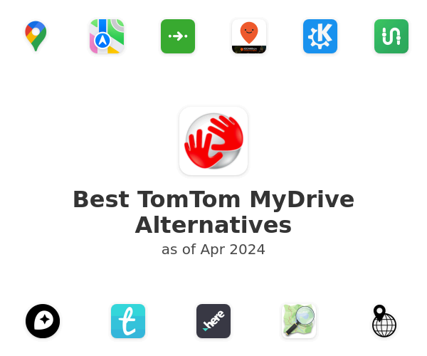 Best TomTom MyDrive Alternatives