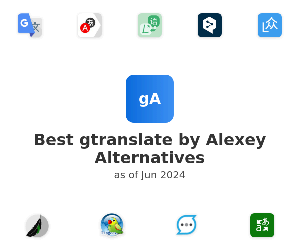 Best gtranslate by Alexey Alternatives