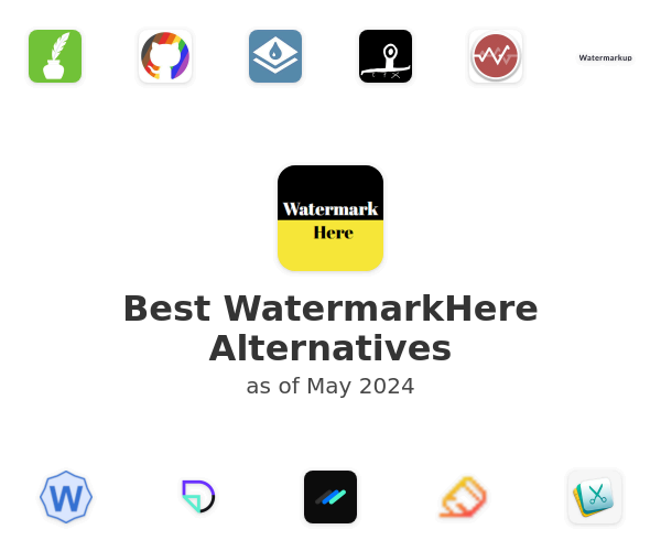 Best WatermarkHere Alternatives