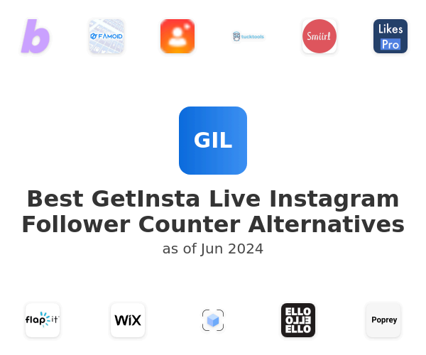 Best GetInsta Live Instagram Follower Counter Alternatives