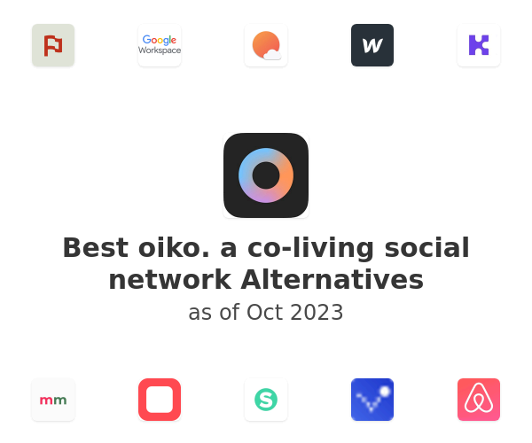 Best oiko. a co-living social network Alternatives