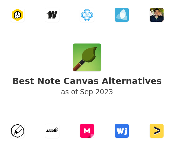Best Note Canvas Alternatives