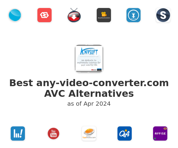 Best any-video-converter.com AVC Alternatives