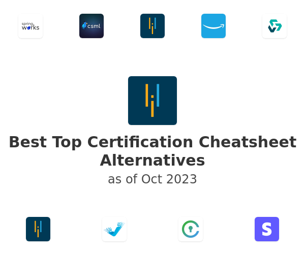 Best Top Certification Cheatsheet Alternatives