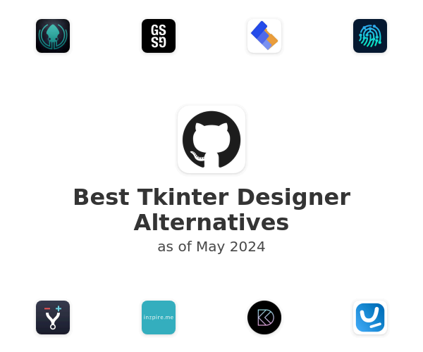 Best Tkinter Designer Alternatives