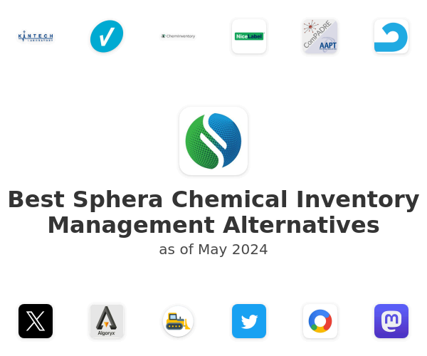 Best Sphera Chemical Inventory Management Alternatives