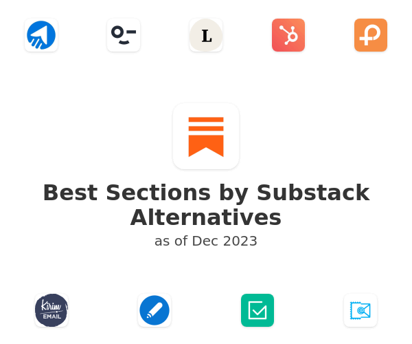 Best Sections by Substack Alternatives