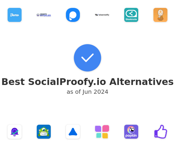 Best SocialProofy.io Alternatives
