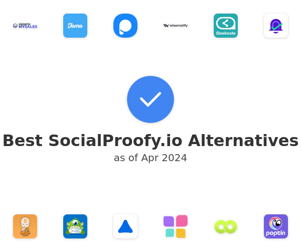 Best SocialProofy.io Alternatives