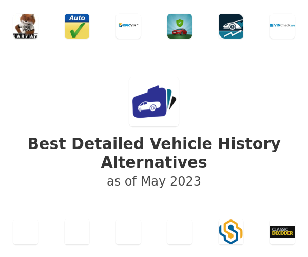 Best Detailed Vehicle History Alternatives