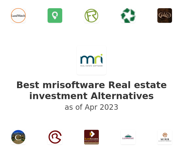 Best mrisoftware Real estate investment Alternatives