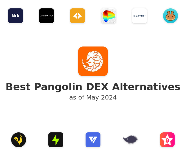 Best Pangolin DEX Alternatives