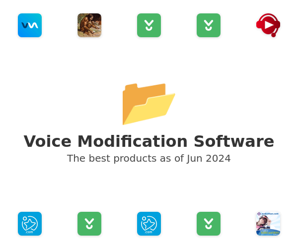 The best Voice Modification products