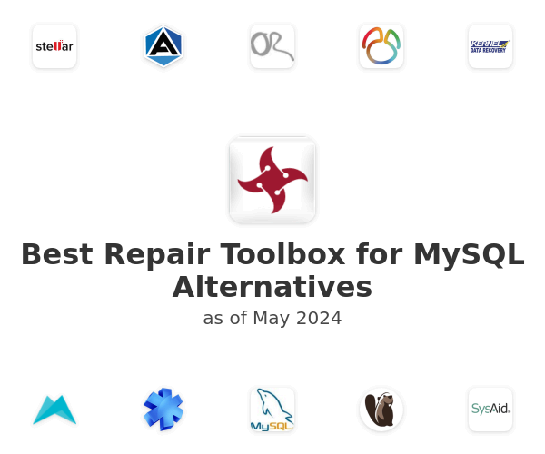 Best Repair Toolbox for MySQL Alternatives