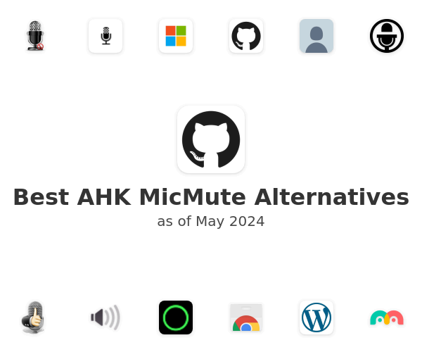 Best AHK MicMute Alternatives