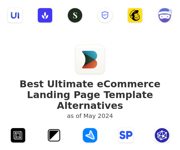 Best Ultimate eCommerce Landing Page Template Alternatives