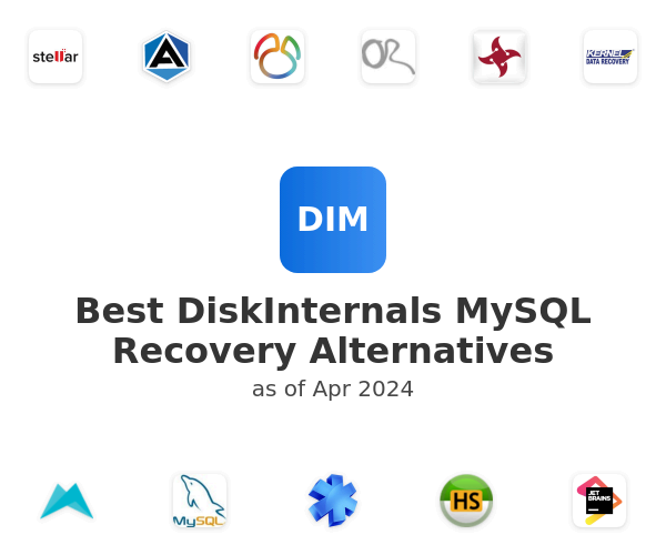 Best DiskInternals MySQL Recovery Alternatives