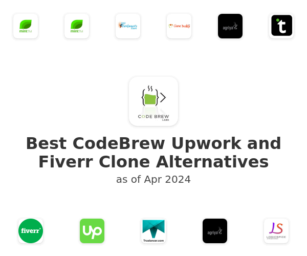 Best CodeBrew Upwork and Fiverr Clone Alternatives