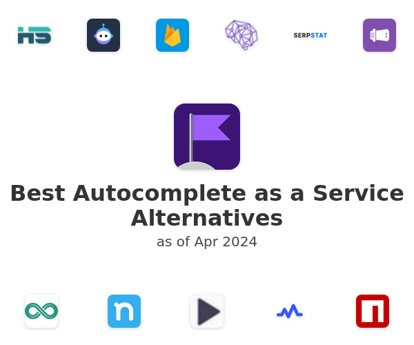 Best Autocomplete as a Service Alternatives