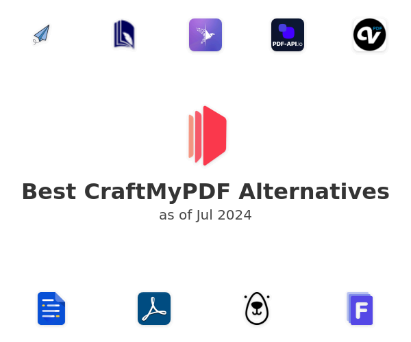 Best CraftMyPDF Alternatives