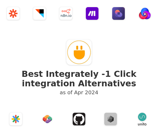Best Integrately -1 Click integration Alternatives