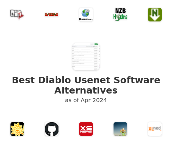 Best Diablo Usenet Software Alternatives