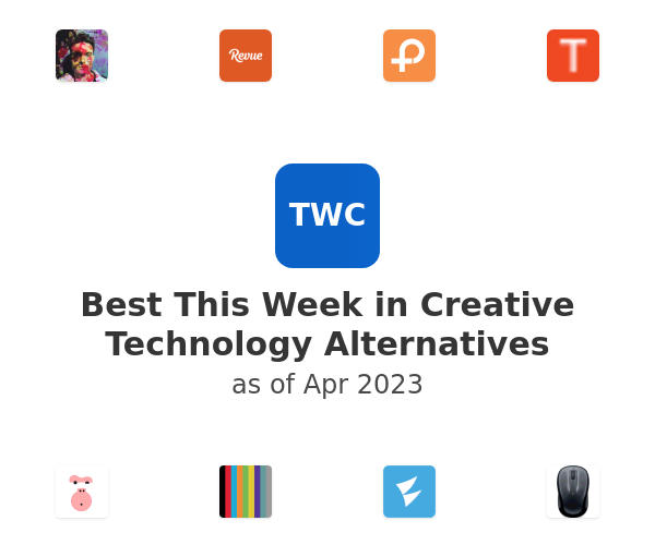 Best This Week in Creative Technology Alternatives