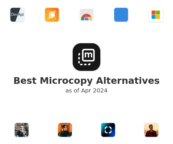 Best Microcopy Alternatives
