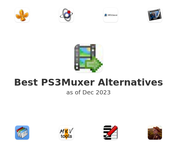 Best PS3Muxer Alternatives