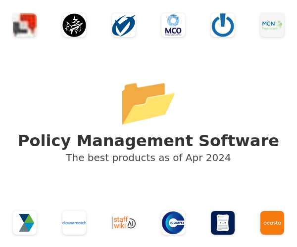 The best Policy Management products