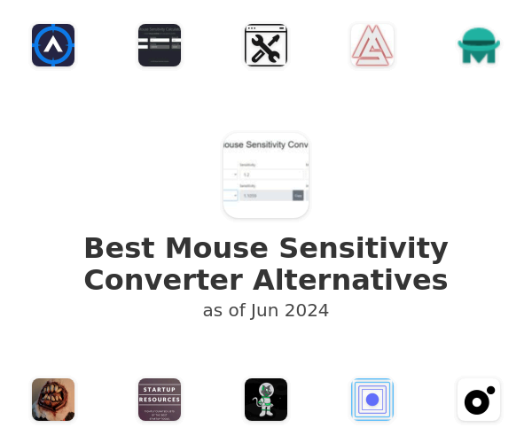 Best Mouse Sensitivity Converter Alternatives
