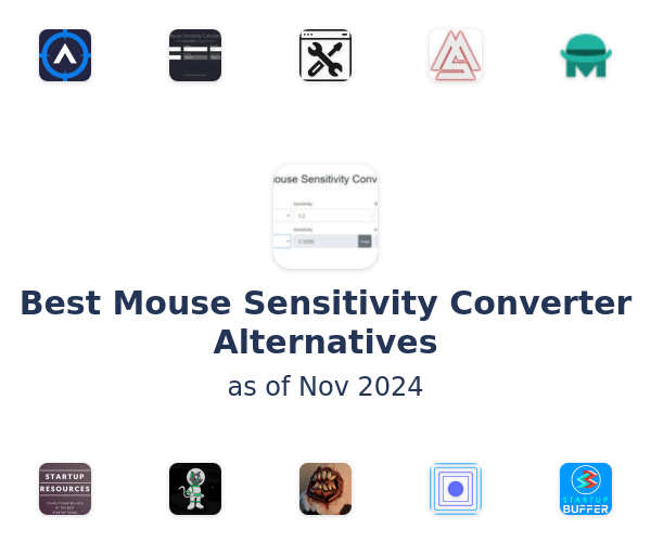 Best Mouse Sensitivity Converter Alternatives